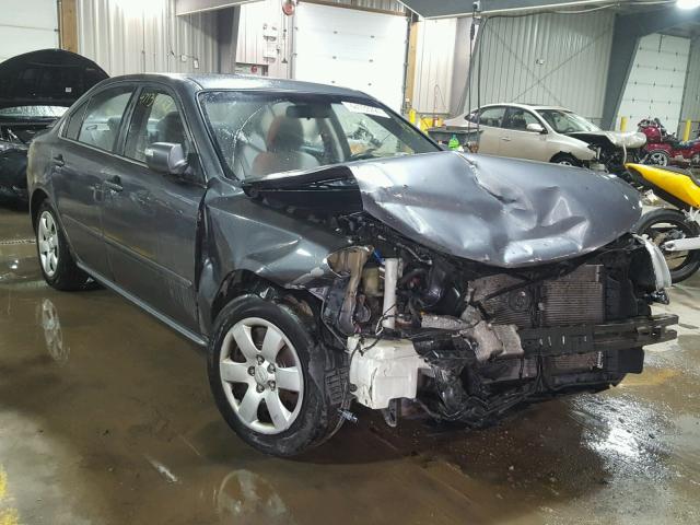 KNAGE228295312249 - 2009 KIA OPTIMA LX GRAY photo 1