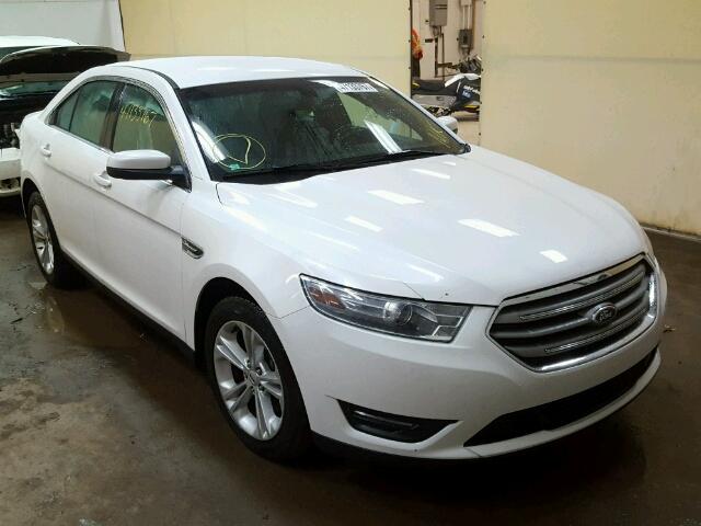 1FAHP2E88EG113174 - 2014 FORD TAURUS SEL WHITE photo 1