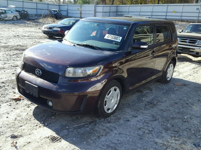 JTLKE50E091063632 - 2009 TOYOTA SCION XB 勃艮第红 照片 2