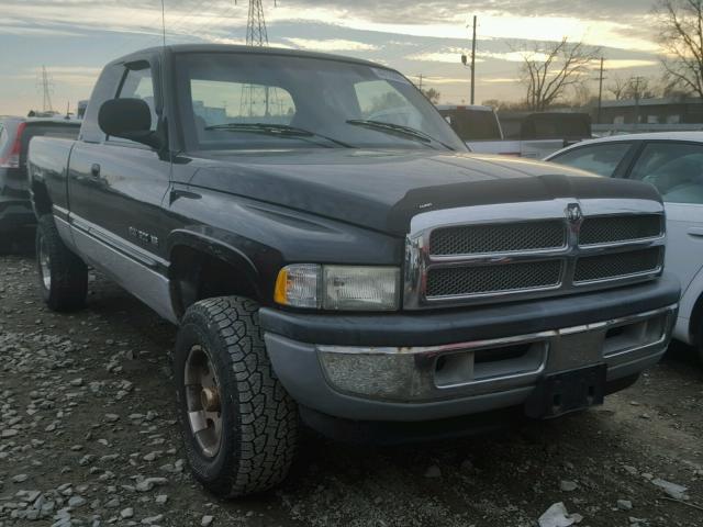 1B7HF13ZX1J590849 - 2001 DODGE RAM 1500 BLACK photo 1