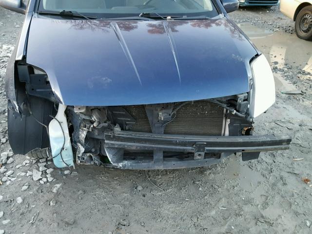 3N1AB61E97L666320 - 2007 NISSAN SENTRA 2.0 BLUE photo 9