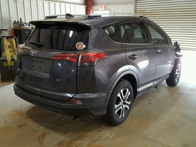 JTMZFREV6GJ099247 - 2016 TOYOTA RAV4 LE GRAY photo 4