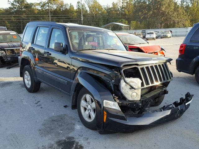 1C4PJLAK9CW216461 - 2012 JEEP LIBERTY SP GREEN photo 1