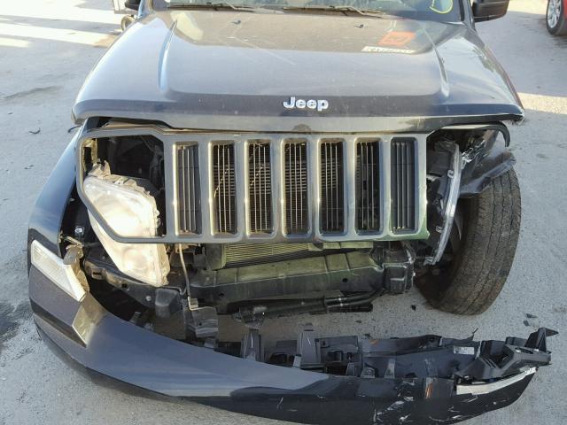 1C4PJLAK9CW216461 - 2012 JEEP LIBERTY SP GREEN photo 7