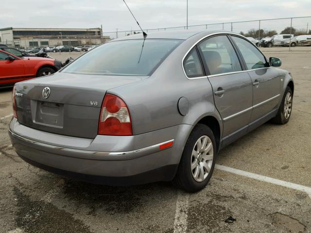 WVWPH63B42P041376 - 2002 VOLKSWAGEN PASSAT GLS SILVER photo 4