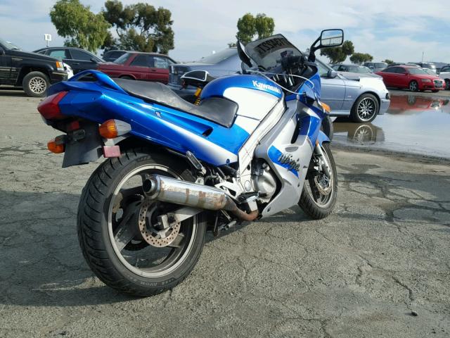 JKAEXMH151A081539 - 2001 KAWASAKI EX250 H BLUE photo 4