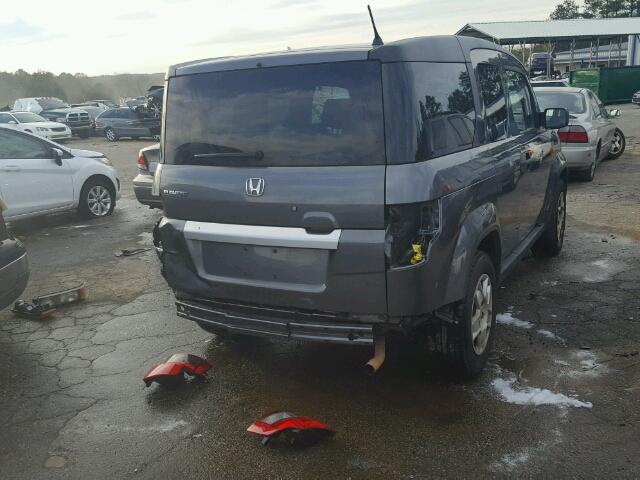 5J6YH1H37BL000623 - 2011 HONDA ELEMENT LX GRAY photo 4