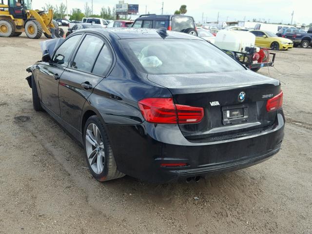 WBA8E9C50GK643573 - 2016 BMW 328 I SULE BLACK photo 3