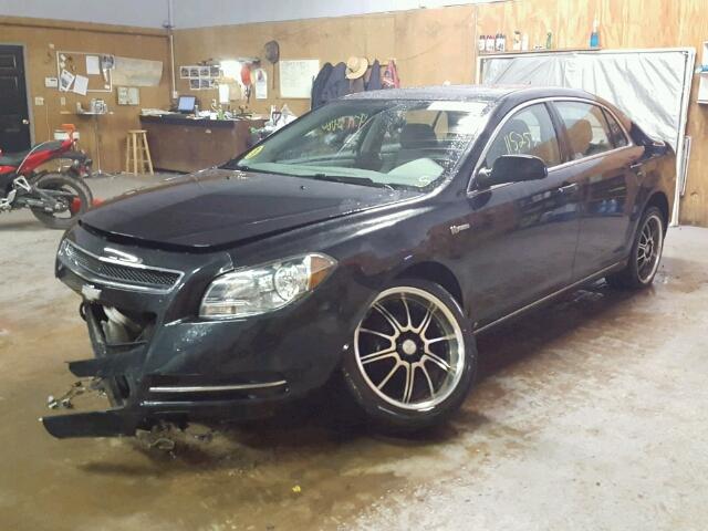 1G1ZF57529F239685 - 2009 CHEVROLET MALIBU HYB 黑色 照片 2