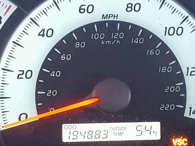 4T1BE46K69U381929 - 2009 TOYOTA CAMRY BASE წითელი ფოტო 8