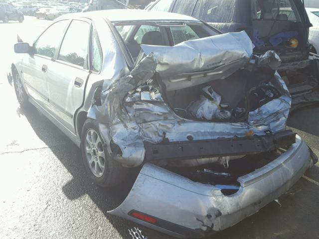 YV1VS29591F643059 - 2001 VOLVO S40 1.9T SILVER photo 3