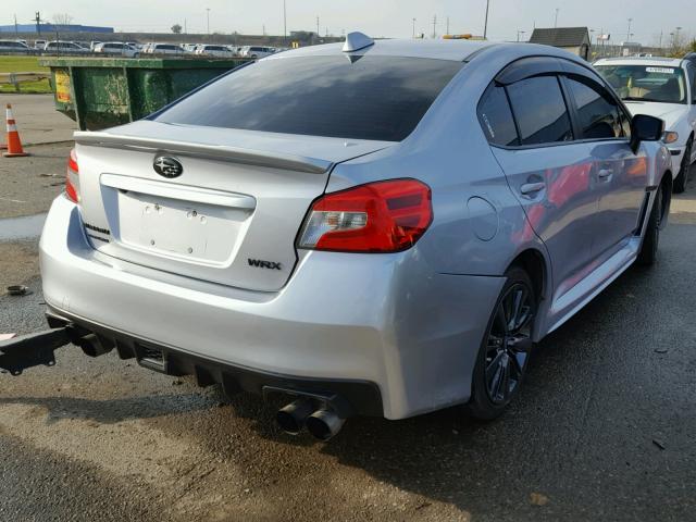 JF1VA1D66F9812940 - 2015 SUBARU WRX PREMIU SILVER photo 4