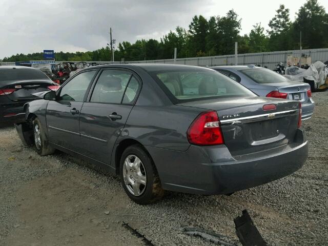 1G1ZS57F77F270562 - 2007 CHEVROLET MALIBU LS ნაცრისფერი ფოტო 3