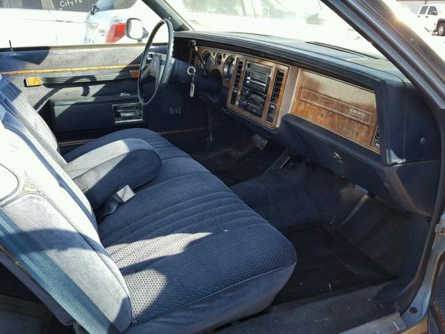 1G4BN37Y3FH827469 - 1985 BUICK LESABRE CU BLUE photo 5