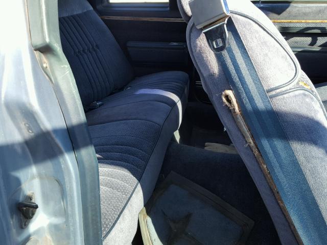 1G4BN37Y3FH827469 - 1985 BUICK LESABRE CU BLUE photo 6