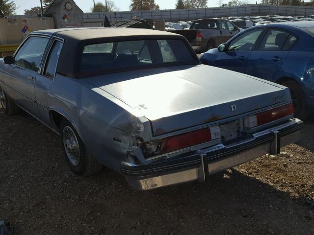 1G4BN37Y3FH827469 - 1985 BUICK LESABRE CU BLUE photo 9