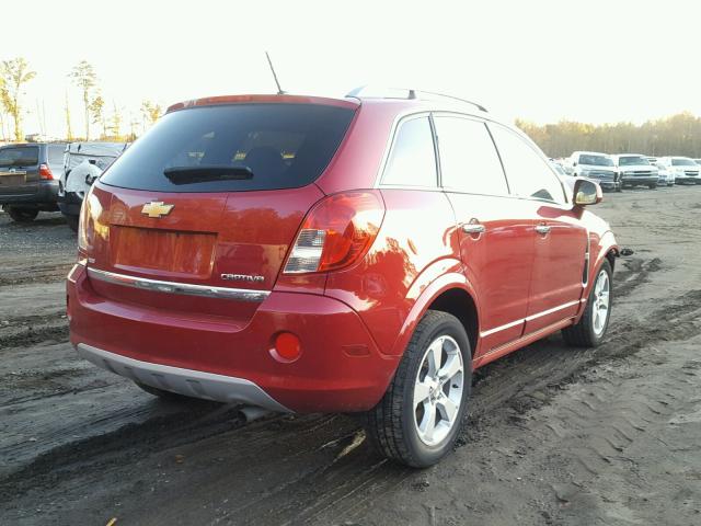 3GNAL4EK5FS526484 - 2015 CHEVROLET CAPTIVA LT RED photo 4