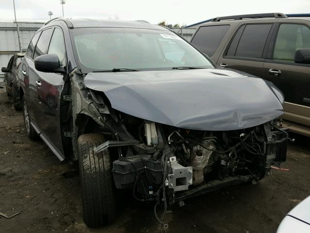 5N1AR2MM8DC644560 - 2013 NISSAN PATHFINDER GRAY photo 9