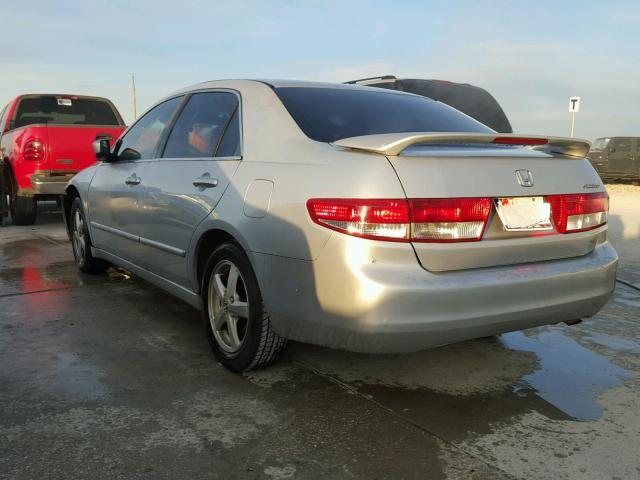 1HGCM55664A059714 - 2004 HONDA ACCORD EX SILVER photo 3