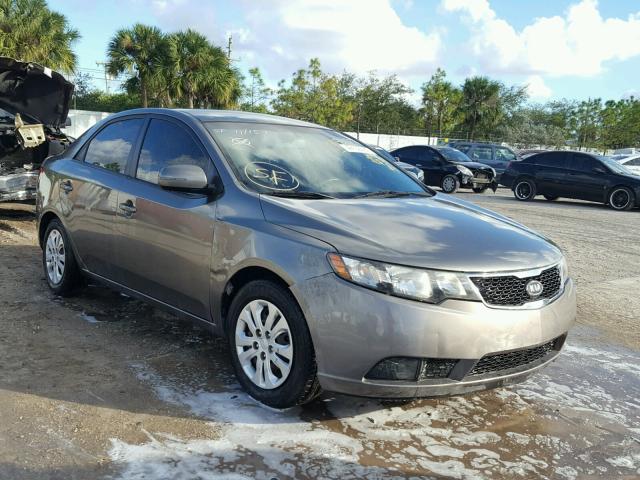 KNAFU4A25C5644992 - 2012 KIA FORTE EX GRAY photo 1