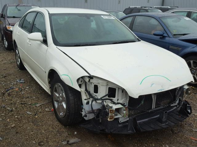 2G1WT57KX91118170 - 2009 CHEVROLET IMPALA 1LT WHITE photo 1