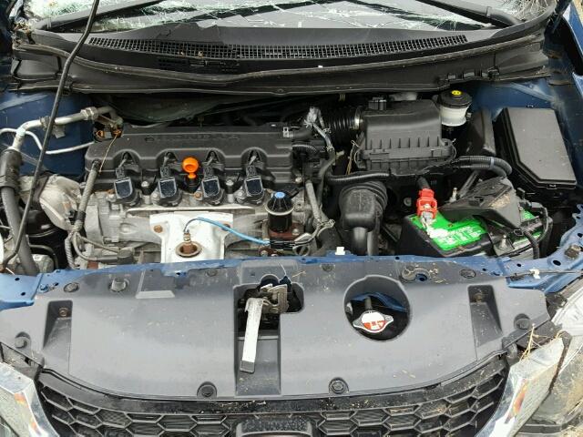 2HGFB2F96EH504871 - 2014 HONDA CIVIC EXL 蓝色 照片 7