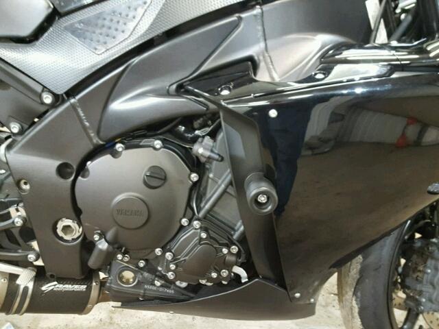 JYARN23E1CA013412 - 2012 YAMAHA YZFR1 BLACK photo 7