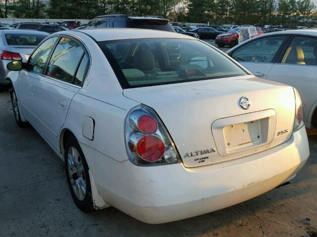 1N4AL11D05N469463 - 2005 NISSAN ALTIMA S WHITE photo 3