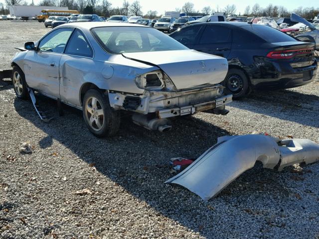 19UYA42453A008988 - 2003 ACURA 3.2CL SILVER photo 3