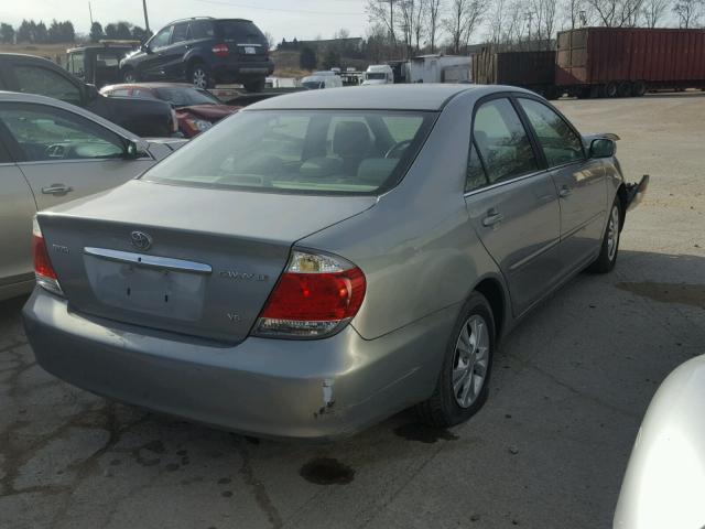 4T1BF30K45U610442 - 2005 TOYOTA CAMRY LE SILVER photo 4