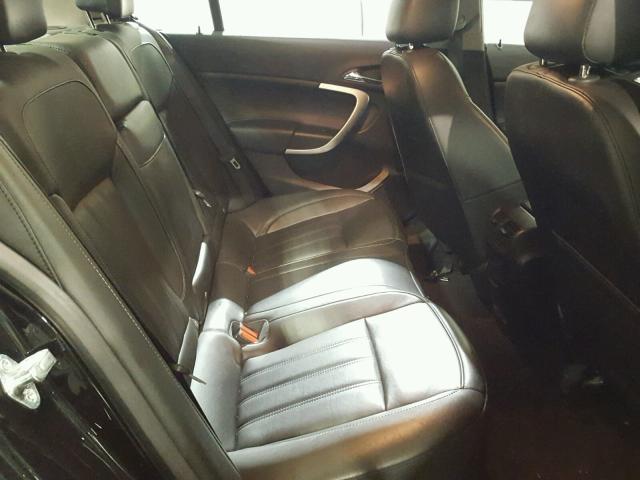 2G4GS5EV7C9192694 - 2012 BUICK REGAL PREM BLACK photo 6