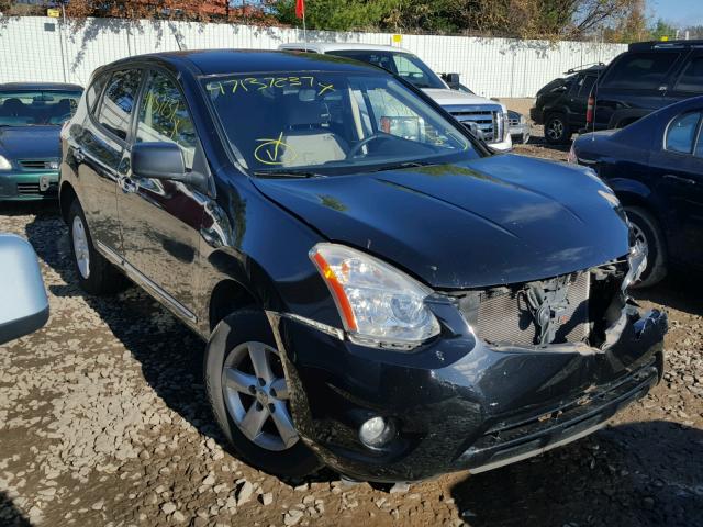 JN8AS5MT1CW275172 - 2012 NISSAN ROGUE S BLACK photo 1