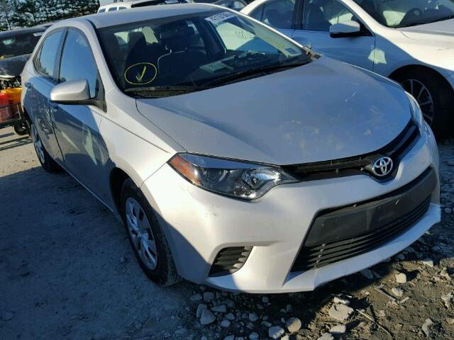 2T1BURHE7GC517166 - 2016 TOYOTA COROLLA L SILVER photo 1