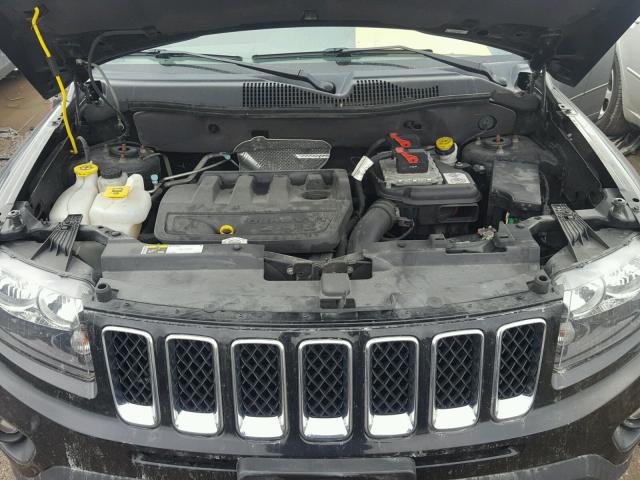 1C4NJDBB2ED841214 - 2014 JEEP COMPASS SP BLACK photo 7