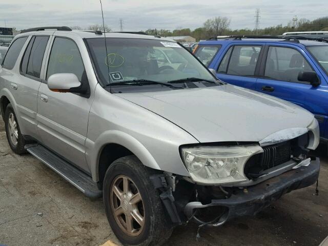 5GADT13S352233864 - 2005 BUICK RAINIER SILVER photo 1