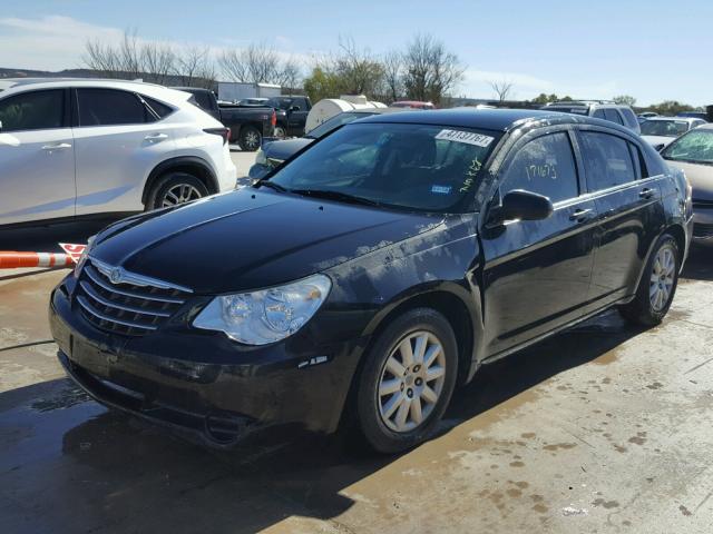 1C3CC4FBXAN152879 - 2010 CHRYSLER SEBRING BLACK photo 2