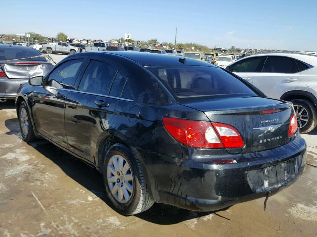 1C3CC4FBXAN152879 - 2010 CHRYSLER SEBRING BLACK photo 3