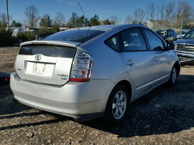 JTDKB20U097890635 - 2009 TOYOTA PRIUS SILVER photo 4