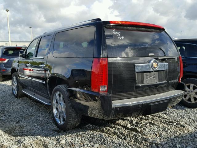 1GYS3HEF6DR219097 - 2013 CADILLAC ESCALADE E BLACK photo 3