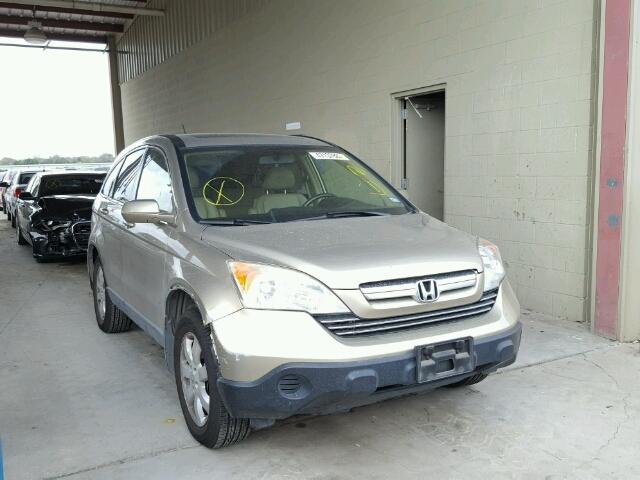 JHLRE48717C117714 - 2007 HONDA CR-V EXL GOLD photo 1