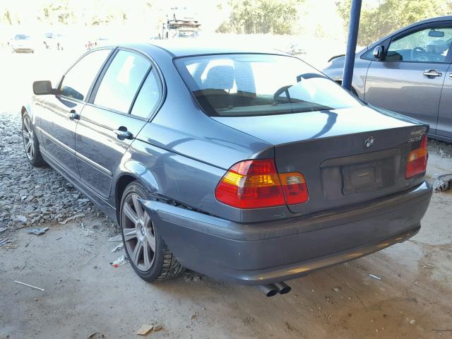 WBAET37412NG84537 - 2002 BMW 325 I GRAY photo 3