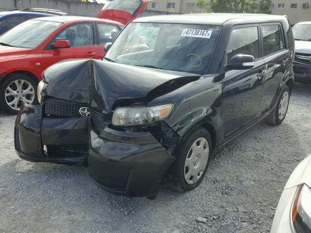 JTLKE50E591075811 - 2009 TOYOTA SCION XB Negro foto 2