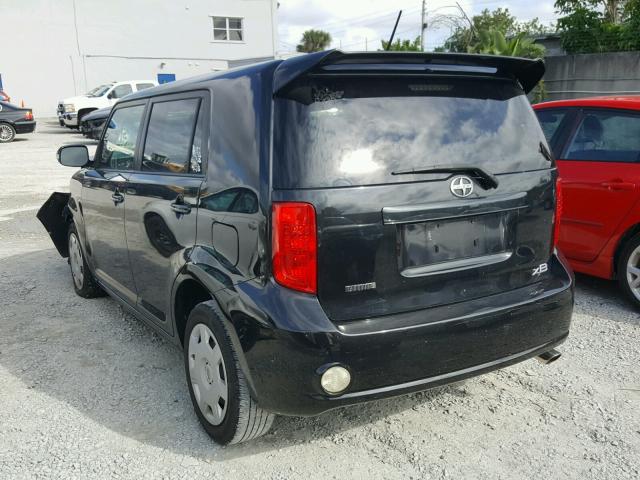 JTLKE50E591075811 - 2009 TOYOTA SCION XB Negro foto 3