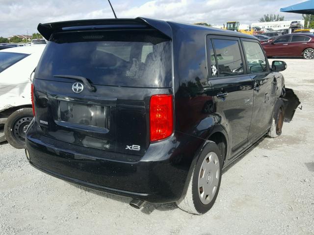 JTLKE50E591075811 - 2009 TOYOTA SCION XB Negro foto 4