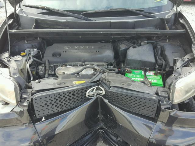 JTLKE50E591075811 - 2009 TOYOTA SCION XB Negro foto 7