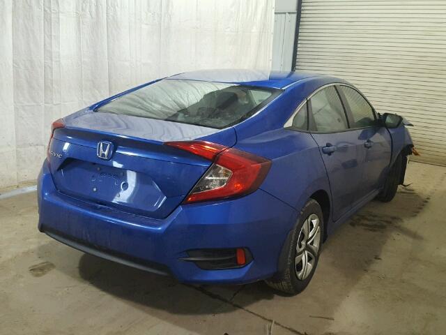 19XFC2F51GE212679 - 2016 HONDA CIVIC LX BLUE photo 4