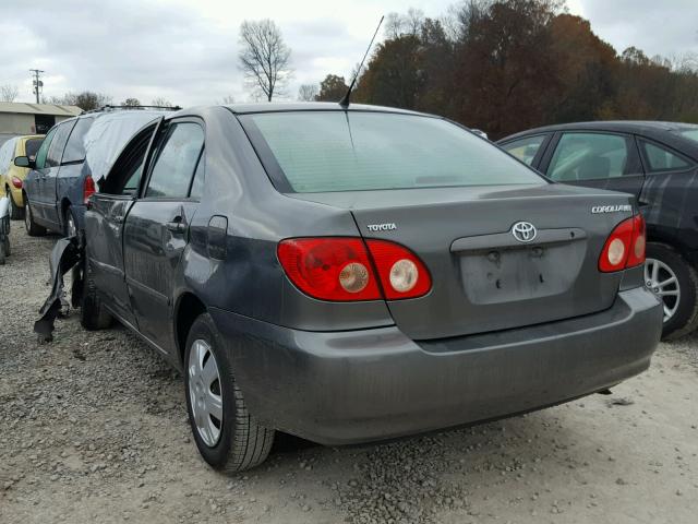 2T1BR32E77C727287 - 2007 TOYOTA COROLLA GRAY photo 3