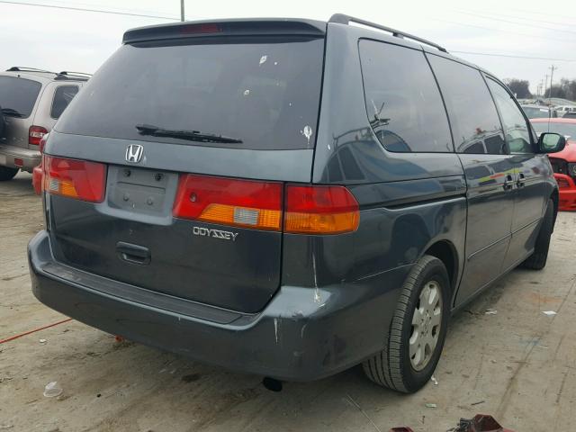 5FNRL18733B158392 - 2003 HONDA ODYSSEY EX GREEN photo 4