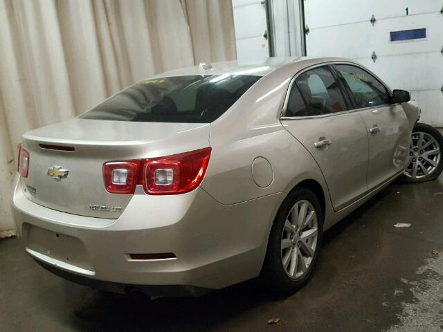 1G11H5SL8EF208786 - 2014 CHEVROLET MALIBU LTZ TAN photo 4