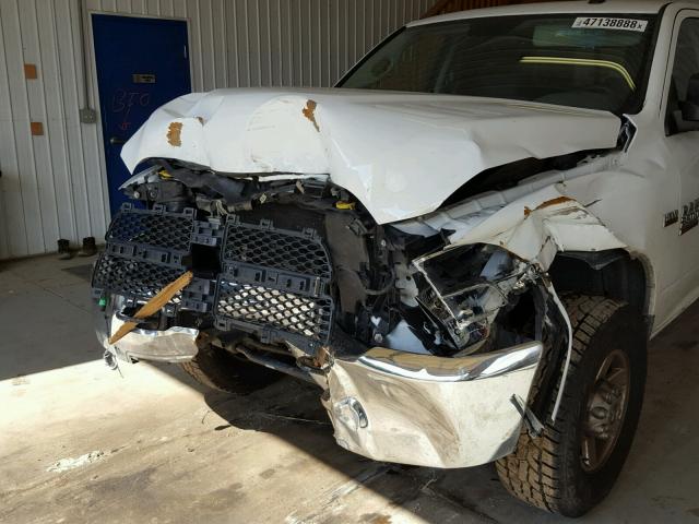 3C6TR5DT3DG594063 - 2013 RAM 2500 SLT WHITE photo 9
